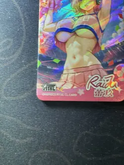 Goddess Reiju Cheerleaders Preimium Thick Card Waifu Doujin One Piece Full Art - Image 5