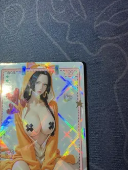 Goddess Maiden Sexy Hancock Pasties Preimium Thick Card Waifu Doujin One Piece - Image 3