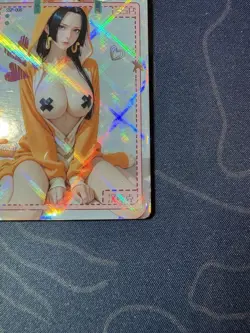 Goddess Maiden Sexy Hancock Pasties Preimium Thick Card Waifu Doujin One Piece - Image 4