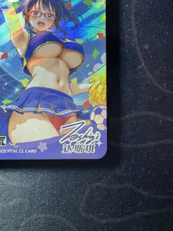 Goddess Tashigi Cheerleaders Preimium Thick Card Waifu Doujin One Piece Full Art - Image 4