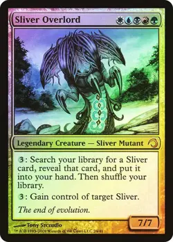Sliver Overlord *Foil* - Slivers - NM - Magic The Gathering - MTG - Image 1