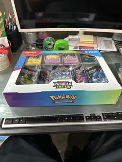 Pokemon Scarlet & Violet Paldean Fates 5 Mini Tins w/ 4 Promos Costco Bundle NEW - Image 2