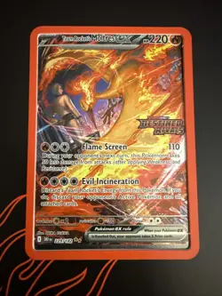 Pokemon TCG Team Rocket's Moltres ex Destined Rivals Stamped UPC Promo Set - Image 4