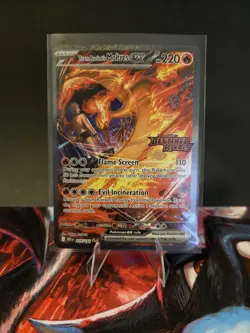 Pokemon TCG Team Rocket's Moltres ex Destined Rivals Stamped UPC Promo Set - Image 2