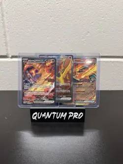 Pokemon TCG Team Rocket's Moltres ex Destined Rivals Stamped UPC Promo Set - Image 1