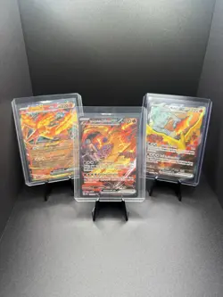 Pokemon TCG Team Rocket's Moltres ex Destined Rivals Stamped UPC Promo Set - Image 1