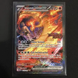 Pokemon TCG Team Rocket's Moltres ex Destined Rivals Stamped UPC Promo Set - Image 3