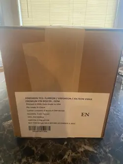 Vaporeon, Jolteon, Flareon VMAX Premium Collection Pokemon TCG Sealed Case! A - Image 2