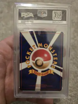1999 Pokemon JPN Vending Masaki Promo #65 Alakazam-Holo PSA 6 - Image 4