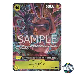 Nico Robin R OP09-107 Parallel EMPERORS IN THE NEW WORLD One Piece Card Game JPN - Image 1