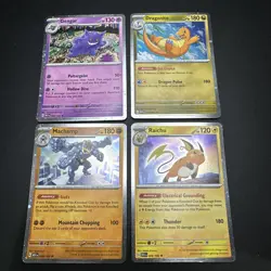 Pokemon 151 Sam’s Club Mini Tin Bundle Set of 4 Cosmos Holo Promos (Promos only) - Image 1