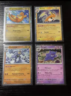 Pokemon 151 Sam’s Club Mini Tin Bundle Set of 4 Cosmos Holo Promos (Promos only) - Image 1