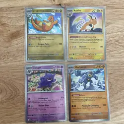 Pokemon 151 Sam’s Club Mini Tin Bundle Set of 4 Cosmos Holo Promos (Promos only) - Image 1