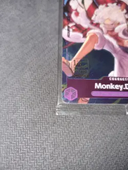 Monkey.D.Luffy p041 Winner 1st Anniversary English ,Sealed , One Piece CardGame - Image 5