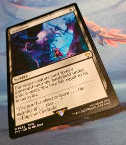 Reanimate - Final Fantasy Commander - Rare - NM (see pics) MTG - Image 3