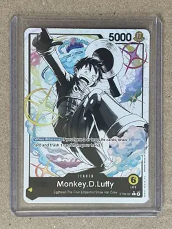 Monkey.D.Luffy- ST29-001 Alt Art Leader Card -One Piece TCG SP - Image 1