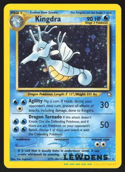 Kingdra - 8/111 - Holo Rare - Neo Genesis - Pokemon Card - Image 1