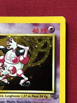 Mr. Mime 6/64 Holo Shiny Card Excellent Condition Italian Pokemon (T100) - Image 4