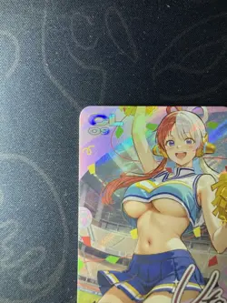 Goddess Uta Cheerleaders Preimium Thick Card Waifu Doujin One Piece Full Art - Image 2