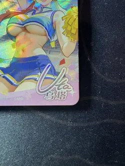 Goddess Uta Cheerleaders Preimium Thick Card Waifu Doujin One Piece Full Art - Image 5