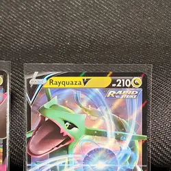 Rayquaza V and Garitina V Pokemon Card Set of 2 - Image 4