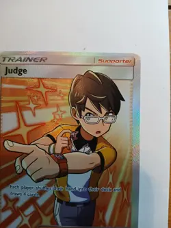 Pokemon TCG Judge 209/214 SM Lost Thunder Ultra Rare NM - Image 4