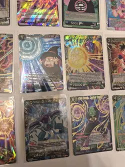 30 Dragon Ball Z Card Lot SCR And SGR SPR Holo Rare Foil Goku Gohan Super - Image 3