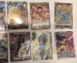 30 Dragon Ball Z Card Lot SCR And SGR SPR Holo Rare Foil Goku Gohan Super - Image 4