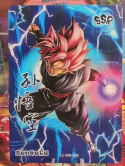 Rose Goku Zamasu Dragon Ball Z Super Heroes Holo Foil Card DBZ 2025 UR Rare PICS - Image 1