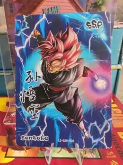 Rose Goku Zamasu Dragon Ball Z Super Heroes Holo Foil Card DBZ 2025 UR Rare PICS - Image 2