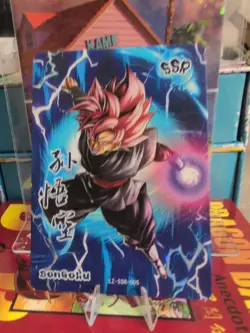 Rose Goku Zamasu Dragon Ball Z Super Heroes Holo Foil Card DBZ 2025 UR Rare PICS - Image 3