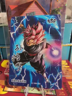 Rose Goku Zamasu Dragon Ball Z Super Heroes Holo Foil Card DBZ 2025 UR Rare PICS - Image 4