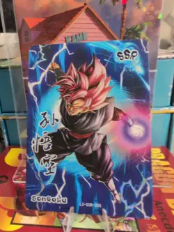 Rose Goku Zamasu Dragon Ball Z Super Heroes Holo Foil Card DBZ 2025 UR Rare PICS - Image 5