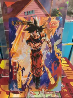 Base Goku DBZ Dragon Ball Z Super Heroes Holo Foil Card DBZ 2025 UR Rare PICS! - Image 2