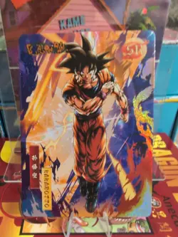 Base Goku DBZ Dragon Ball Z Super Heroes Holo Foil Card DBZ 2025 UR Rare PICS! - Image 4