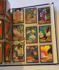 HUGE LOT x335 vintage 90's Bandai Dragon Ball Z cards unsorted some V. rare Kira - Image 4