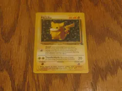 Pokemon PIKACHU Black Star Promo # 1 - Image 1