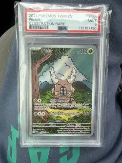 PSA 9 Pinsir 168/167 Illustration Rare | Twilight Masquerade (TWM) Pokemon - Image 1