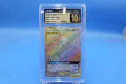 2019 Pokemon Moltres Zapdos Articuno GX 69/68 Rainbow Rare Holo CGC 10 PRISTINE - Image 1