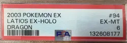 2003 Pokemon Latios ex 94/97 Holo - EX Dragon - PSA 6 - Rare Vintage EX Era - Image 3