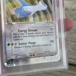 PSA 7 Latios EX 94/97 EX Dragon Ultra Rare Holo Foil E Reader 2003 Pokemon - Image 5