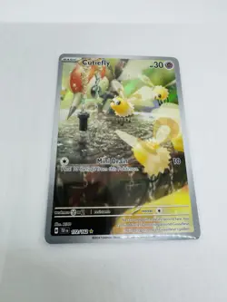 Pokemon TCG Cutiefly 172/162 Illustration Rare Temporal Forces NM/M - Image 1