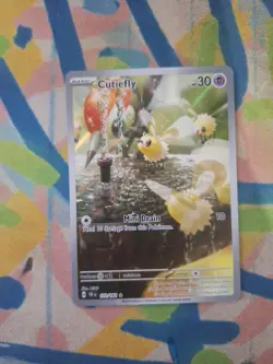 Pokemon TCG Cutiefly Illustration Rare Card 172/162 Temporal Forces NM - Image 2