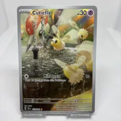 Pokemon TCG Cutiefly 172/162 Illustration Rare Temporal Forces NM/M - Image 1