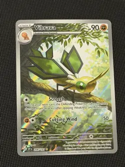 Vibrava 206/191 - Scarlet & Violet Surging Sparks IR - Pokemon TCG - NM - Image 1