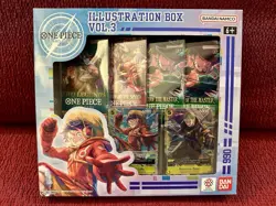 ONE PIECE TRADING CARD GAME - ILLUSTRATION BOX VOL. 1 - 2 - 3 - 4 OP TGC SEALED - Image 4