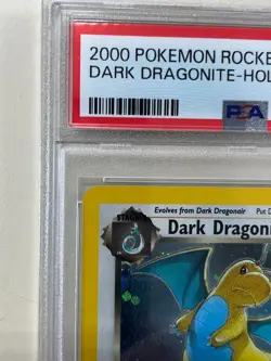 PSA 7 2000 POKEMON TEAM ROCKET DARK DRAGONITE HOLO 5/82 CARD PSA7 - Image 3