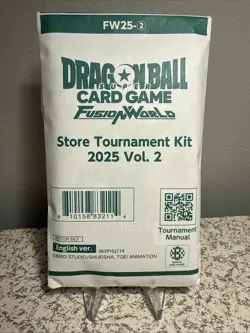 SEALED DRAGON BALL SUPER CARD GAME FUSION WORLD STORE TOURNAMENT KIT 2025 VOL 2 - Image 1