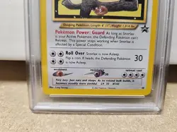 PSA 9 MINT Pokemon League Snorlax Z # 49 WOTC Black Star Promo Card 2002 - Image 3
