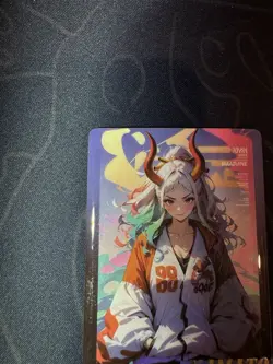 Goddess Yamato Hoodie Preimium Thick Card Waifu Doujin One Piece Full Art Maiden - Image 2